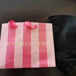 Brand new Victoria Secret black lacy lingerie S
